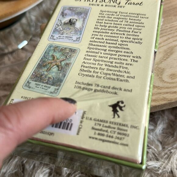Spiritsong Tarot by Paulina Fae 2017 Factory Sealed - Picture 11 of 13